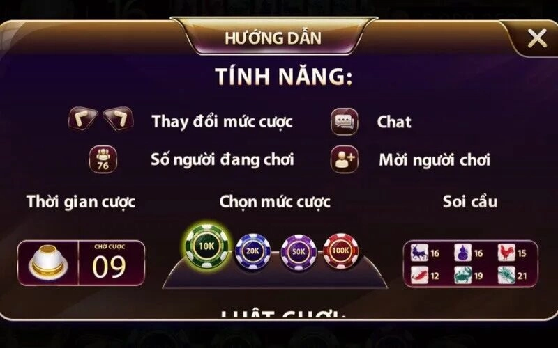 hướng dẫn người chơi